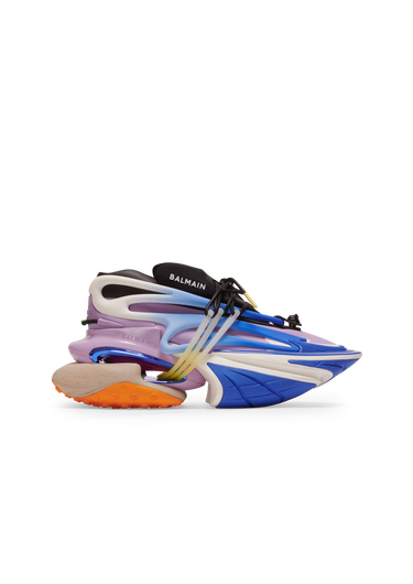 Unicorn low-top trainers in neoprene and leather