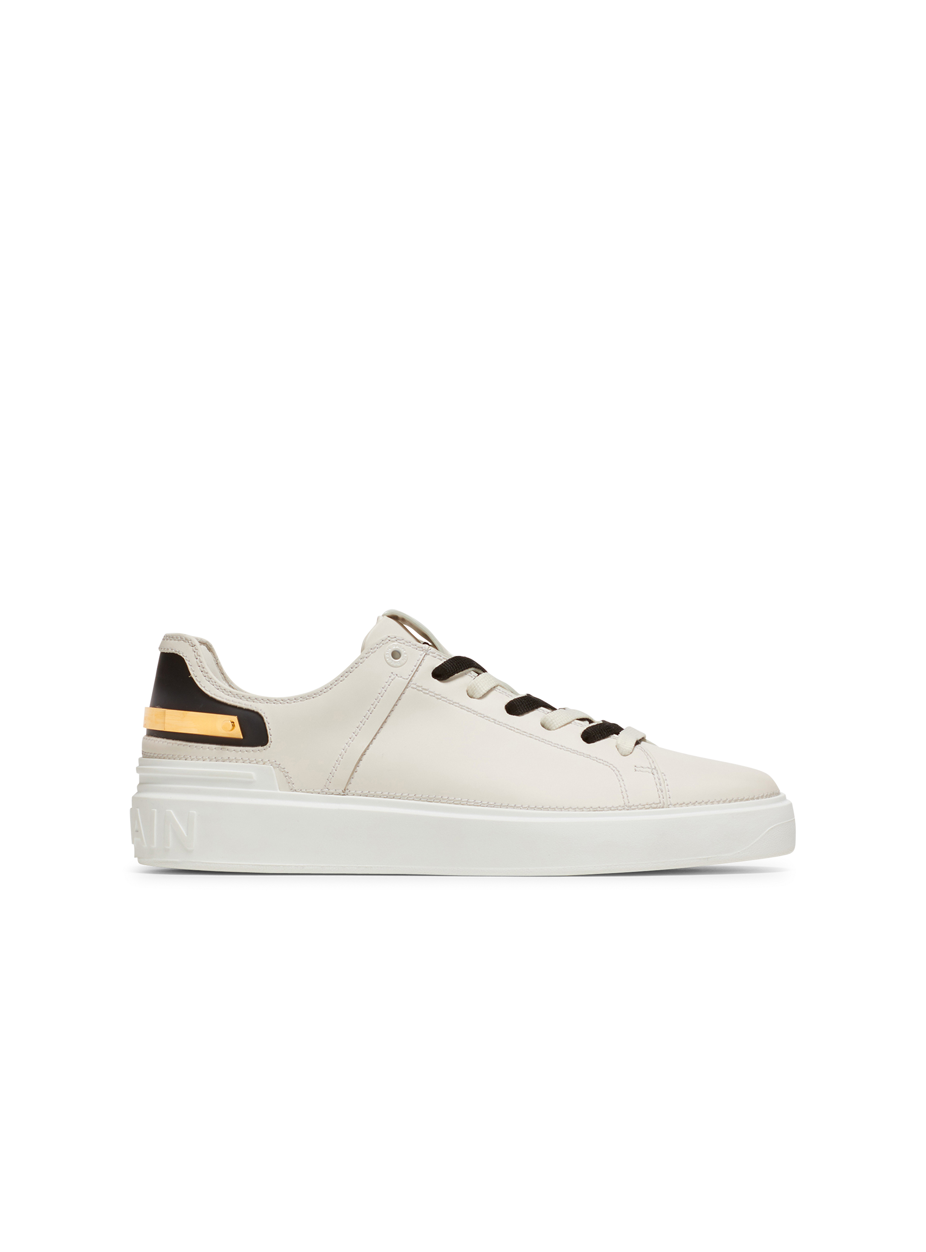 B-Court leather trainers, white