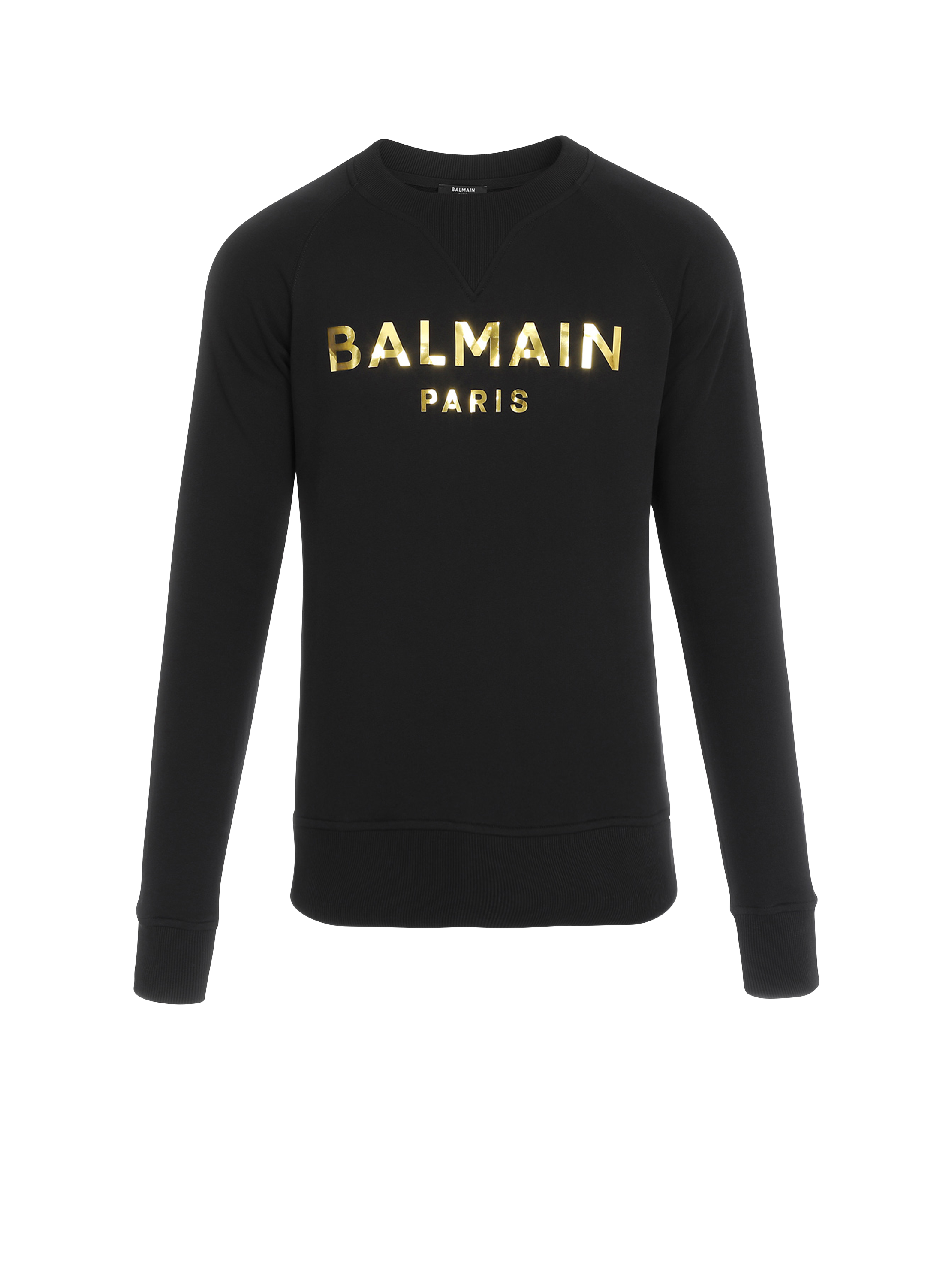 Balmain sweatshirt black clearance